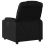 Sillón reclinable de cuero sintético negro de vidaXL, Sillones - Ref: Foro24-372389, Precio: 227,94 €, Descuento: %