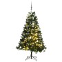 Artificial Christmas tree with hinges 300 LED and balls 180 cm by vidaXL, Christmas trees - Ref: Foro24-3210431, Price: 119,4...