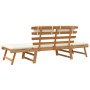 Garden bench with cushions 2 in 1 190 cm solid acacia wood by vidaXL, garden benches - Ref: Foro24-42647, Price: 190,13 €, Di...