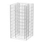 Steel gabion bed 50x50x100 cm by vidaXL, Pots and planters - Ref: Foro24-142557, Price: 47,99 €, Discount: %