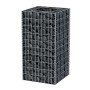 Steel gabion bed 50x50x100 cm by vidaXL, Pots and planters - Ref: Foro24-142557, Price: 47,99 €, Discount: %