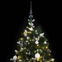 Artificial Christmas tree with hinges 300 LED and balls 240 cm by vidaXL, Christmas trees - Ref: Foro24-3210433, Price: 228,5...