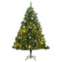 Künstlicher Weihnachtsbaum mit Scharnieren 150 LED und Kugeln 150 cm von vidaXL, Weihnachtsbäume - Ref: Foro24-3210300, Preis...