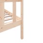 Estructura de cama madera maciza de pino 75x190 cm de vidaXL, Camas y somieres - Ref: Foro24-3101308, Precio: 91,99 €, Descue...