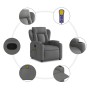 Sillón de masaje reclinable de tela gris oscuro de vidaXL, Sillones - Ref: Foro24-372416, Precio: 234,33 €, Descuento: %