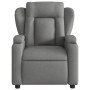 Sillón de masaje reclinable de tela gris oscuro de vidaXL, Sillones - Ref: Foro24-372416, Precio: 234,33 €, Descuento: %