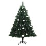 Artificial Christmas tree with hinges 300 LED and balls 180 cm by vidaXL, Christmas trees - Ref: Foro24-3210428, Price: 125,7...