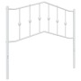 Cabecero de metal blanco 100 cm de vidaXL, Cabeceros y pies de cama - Ref: Foro24-373867, Precio: 21,34 €, Descuento: %