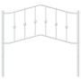 Cabecero de metal blanco 100 cm de vidaXL, Cabeceros y pies de cama - Ref: Foro24-373867, Precio: 21,34 €, Descuento: %