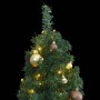 Schmaler Weihnachtsbaum mit 300 LEDs und Kugeln 300 cm von vidaXL, Weihnachtsbäume - Ref: Foro24-3210217, Preis: 99,05 €, Rab...