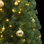 Árbol de Navidad estrecho con 300 LED y bolas 300 cm de vidaXL, Arboles de navidad - Ref: Foro24-3210217, Precio: 99,05 €, De...