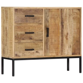 Sideboard aus massivem Mangoholz 88x30x71 cm von vidaXL, Sideboards - Ref: Foro24-247969, Preis: 338,99 €, Rabatt: %