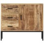 Aparador de madera de mango maciza 88x30x71 cm de vidaXL, Aparadores - Ref: Foro24-247969, Precio: 338,99 €, Descuento: %