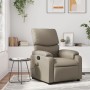 Sillón de masaje reclinable cuero sintético color capuchino de vidaXL, Sillones - Ref: Foro24-373447, Precio: 241,46 €, Descu...