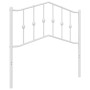 Cabecero de metal blanco 90 cm de vidaXL, Cabeceros y pies de cama - Ref: Foro24-373866, Precio: 22,99 €, Descuento: %