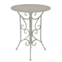 Garden bistro table and chairs 3 pieces gray steel by vidaXL, Garden sets - Ref: Foro24-43153, Price: 220,43 €, Discount: %