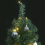 Árbol de Navidad estrecho con 300 LED y bolas 270 cm de vidaXL, Arboles de navidad - Ref: Foro24-3210242, Precio: 74,61 €, De...