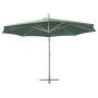 Hanging umbrella with aluminum pole 350 cm green by vidaXL, Umbrellas - Ref: Foro24-42971, Price: 441,38 €, Discount: %