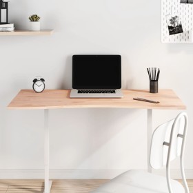 Solid beech wood desk board 110x(50-55)x1.5 cm by vidaXL, Desk accessories and products - Ref: Foro24-356035, Price: 38,99 €,...