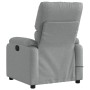 Sillón reclinable de masaje de tela gris claro de vidaXL, Sillones - Ref: Foro24-373422, Precio: 217,28 €, Descuento: %