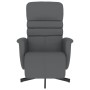 Gray synthetic leather recliner with footrest by vidaXL, Armchairs - Ref: Foro24-356706, Price: 212,46 €, Discount: %