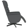 Gray synthetic leather recliner with footrest by vidaXL, Armchairs - Ref: Foro24-356706, Price: 212,46 €, Discount: %