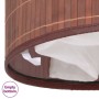 Brown Oval Bamboo Laundry Basket by vidaXL, Laundry baskets - Ref: Foro24-245580, Price: 35,22 €, Discount: %