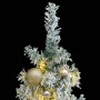 Árbol de Navidad estrecho con 300 LED y bolas y nieve 270 cm de vidaXL, Arboles de navidad - Ref: Foro24-3210231, Precio: 108...