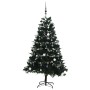 Árbol de Navidad artificial con bisagras 300 LED y bolas 210 cm de vidaXL, Arboles de navidad - Ref: Foro24-3210432, Precio: ...