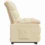 Cream fabric recliner. by vidaXL, Armchairs - Ref: Foro24-289805, Price: 175,21 €, Discount: %