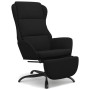 Relaxation armchair with footrest in black microfiber fabric by vidaXL, Armchairs - Ref: Foro24-3097929, Price: 115,00 €, Dis...