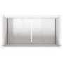 Jardinera de madera maciza de pino blanca 90x50x70 cm de vidaXL, Maceteros y jardineras - Ref: Foro24-837470, Precio: 98,14 €...