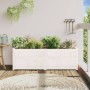 Jardinera madera maciza de pino blanco 150x50x50 cm de vidaXL, Maceteros y jardineras - Ref: Foro24-837485, Precio: 105,21 €,...