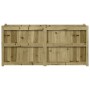 Impregnated pine wood planter 150x50x70 cm by vidaXL, Pots and planters - Ref: Foro24-837493, Price: 141,99 €, Discount: %