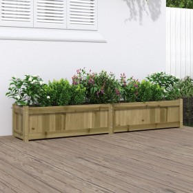 Pine wood planter box impregnated 180x31x31 cm by vidaXL, Pots and planters - Ref: Foro24-837502, Price: 104,06 €, Discount: %