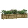 Jardinera de madera de pino impregnada 180x31x31 cm de vidaXL, Maceteros y jardineras - Ref: Foro24-837502, Precio: 104,06 €,...