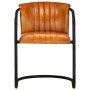 Dining chairs 2 units brown synthetic leather by vidaXL, dining chairs - Ref: Foro24-283745, Price: 278,09 €, Discount: %