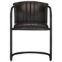 Dining chairs 2 units black genuine leather by vidaXL, dining chairs - Ref: Foro24-283747, Price: 291,83 €, Discount: %