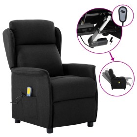 Black fabric electric massage chair by vidaXL, Electric massage chairs - Ref: Foro24-3073628, Price: 199,99 €, Discount: %