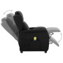 Elektrischer Massagesessel aus schwarzem Stoff von vidaXL, Elektrische Massagesessel - Ref: Foro24-3073628, Preis: 199,07 €, ...