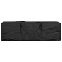 Bolsa para cojines de jardín polietileno negro 135x40x55 cm de vidaXL, Fundas para muebles de jardín - Ref: Foro24-319345, Pr...