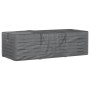 Bolsa para cojines de jardín polietileno negro 135x40x55 cm de vidaXL, Fundas para muebles de jardín - Ref: Foro24-319345, Pr...