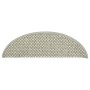 Alfombrilla autoadhesiva escalera sisal 15 uds gris 65x21x4 cm de vidaXL, Alfombrillas para escalones - Ref: Foro24-326875, P...