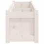 Solid white pine wood planter 150x31x31 cm by vidaXL, Pots and planters - Ref: Foro24-837476, Price: 86,62 €, Discount: %