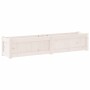 Solid white pine wood planter 150x31x31 cm by vidaXL, Pots and planters - Ref: Foro24-837476, Price: 86,62 €, Discount: %