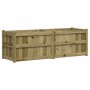 Jardinera de madera de pino impregnada 150x50x50cm de vidaXL, Maceteros y jardineras - Ref: Foro24-837488, Precio: 119,29 €, ...