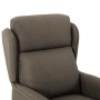 Electric massage chair taupe gray fabric by vidaXL, Electric massage chairs - Ref: Foro24-3073634, Price: 205,02 €, Discount: %