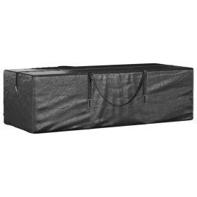 Black polyethylene Christmas tree bag 135x40x55 cm by vidaXL, Garden furniture covers - Ref: Foro24-3195591, Price: 14,21 €, ...