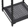 Black synthetic rattan storage shelf 30x30x150 cm by vidaXL, Bookcases and shelves - Ref: Foro24-46975, Price: 63,43 €, Disco...