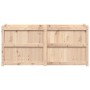 Jardinera de madera maciza de pino 150x50x70 cm de vidaXL, Maceteros y jardineras - Ref: Foro24-837489, Precio: 143,37 €, Des...